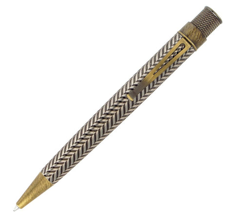 Retro51 Tornado™ Vintage Metalsmith - Roosevelt Rollerball, 6.75" x 1.75"