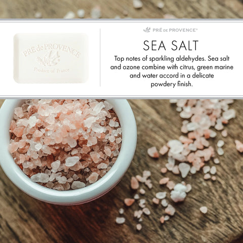 Sea Salt French Quad-Milled Soap - Pré de Provence