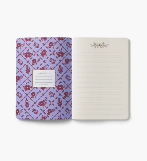 Set of 3 Assorted Jane Austen Notebooks - Rifle Paper Co