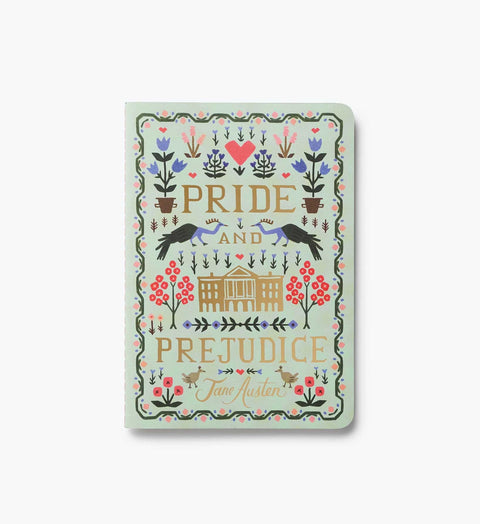 Set of 3 Assorted Jane Austen Notebooks - Rifle Paper Co