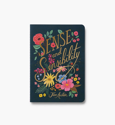Set of 3 Assorted Jane Austen Notebooks - Rifle Paper Co
