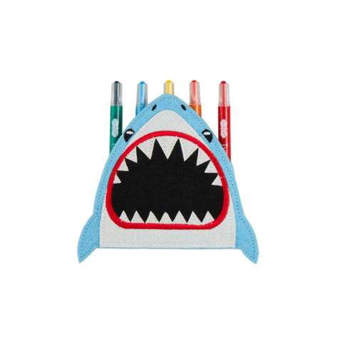 Shark Crayon Holder Set