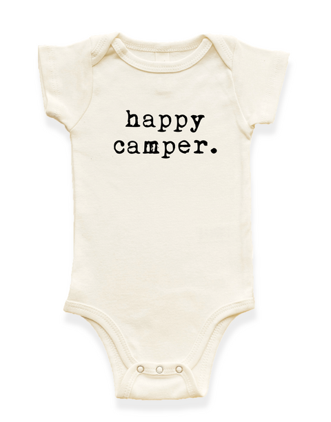 Happy Camper Organic Baby Bodysuit