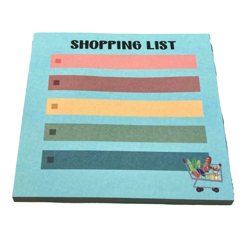 Shopping List Sticky Notes