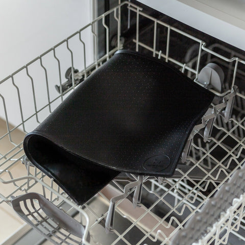 Silicone Mess Free Pet Placemat - Black