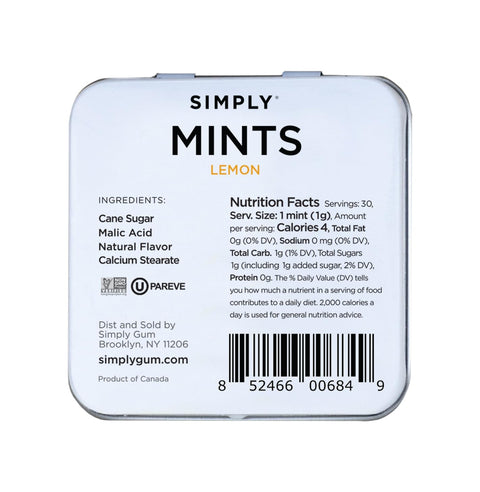 Simply Mints - Lemon