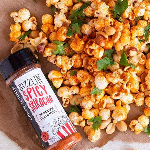 Sizzling Sriracha Popcorn Seasoning - Urban Accents