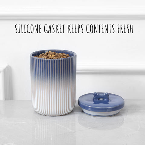 Skandi Treat Canister - Blue Ombre