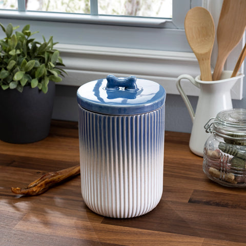 Skandi Treat Canister - Blue Ombre
