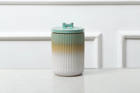 Skandi Treat Canister - Green Ombre