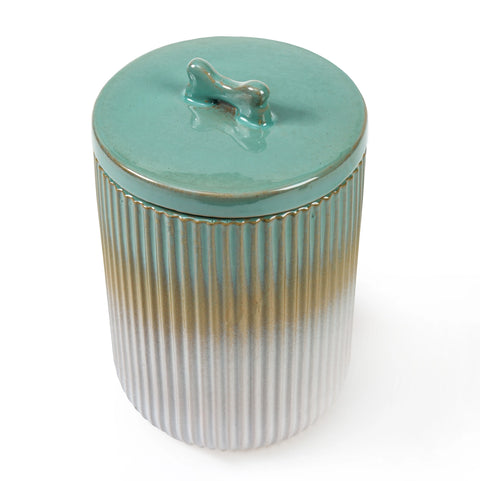 Skandi Treat Canister - Green Ombre