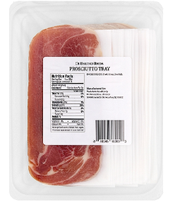 Sliced Prosciutto Large Tray