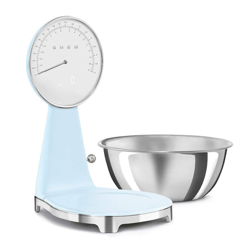 SMEG Retro Style Kitchen Scale, Pastel Blue