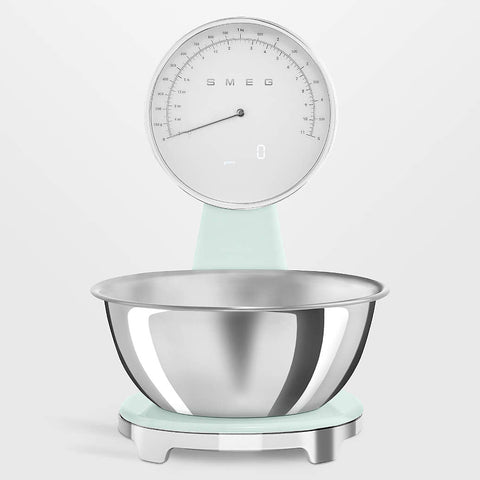 SMEG Retro Style Kitchen Scale, Pastel Green