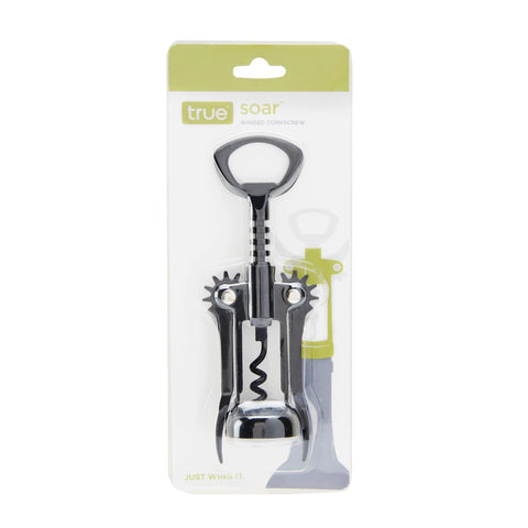 Soar™ Winged Corkscrew, Black
