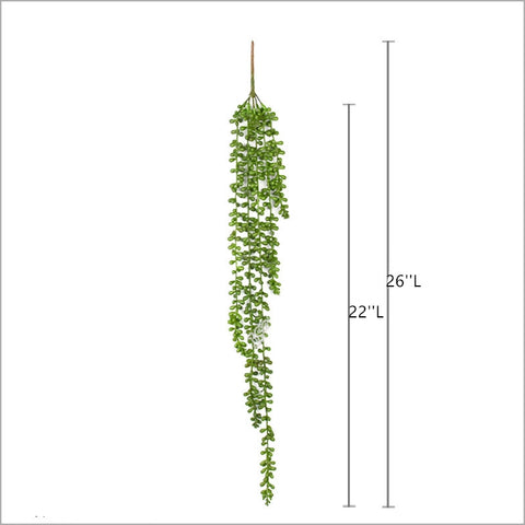 Soft Touch Faux String of Pearls, Large