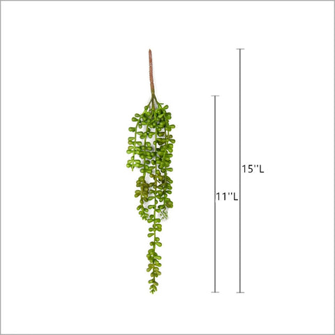 Soft Touch Faux String of Pearls, Small