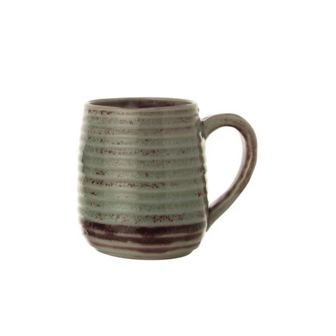 Sonoma Mug - Mint + Brown