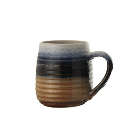 Sonoma Mug - Sand + Blue + Brown