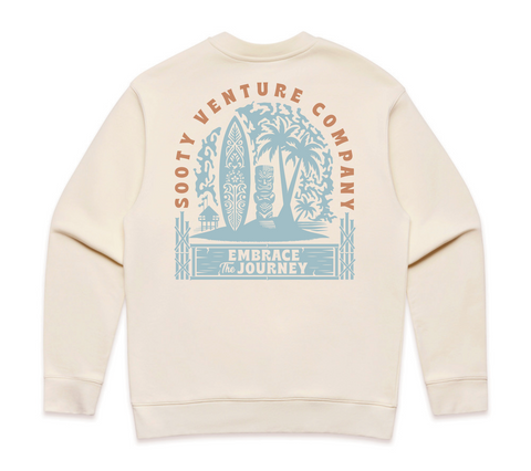 Embrace The Journey Crew Sweatshirt - Sooty Venture Co.