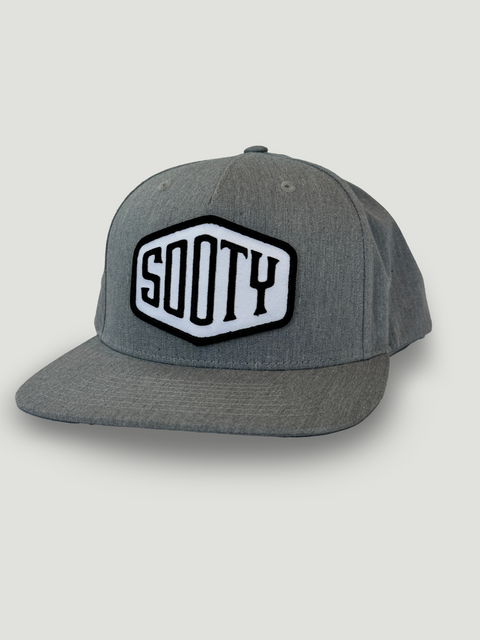 Sooty OG Logo Patch Hat, Grey - Sooty Venture Co.