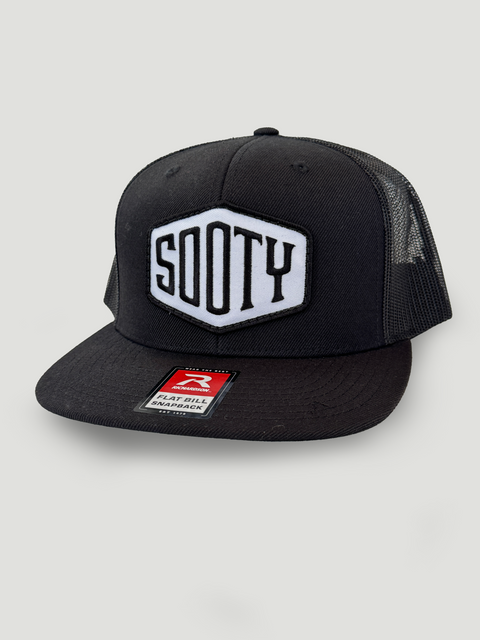 Sooty OG Logo Patch Hat, Black - Sooty Venture Co.