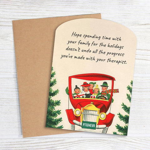 Spending Time with Family Card - Bad Betty Greeting Co.
