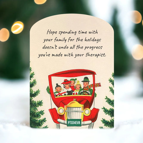 Spending Time with Family Card - Bad Betty Greeting Co.