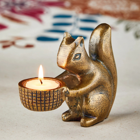 Squirrel Tealight Holder