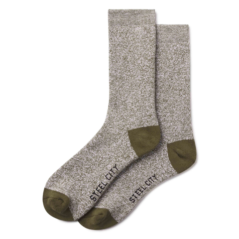 Steel City Boot Sock - Army