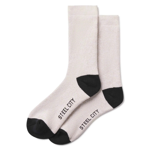 Steel City Boot Sock - Oatmeal