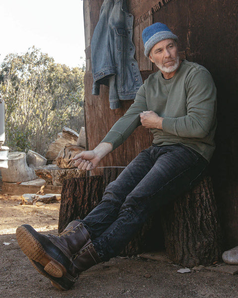 Steel City Vintage Crewneck Sweatshirt - Army