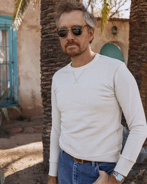 Steel City Vintage Crewneck Sweatshirt - Bone