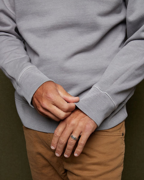 Steel City Vintage Crewneck Sweatshirt - Cement