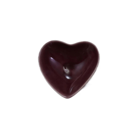 Stoneware Heart Shaped Dish - Purple