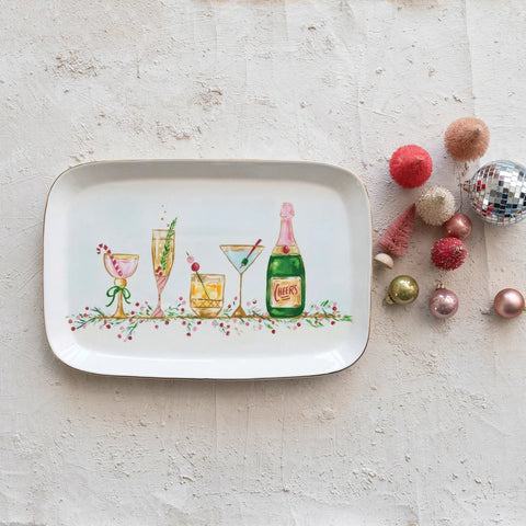 Merry & Bright Holiday Cocktails Platter