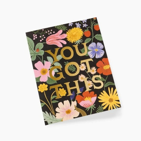 Strawberry Fields You Got This Card - Rifle Paper Co