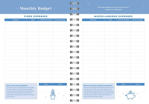 Stress Less, Spend Less Budget Planner