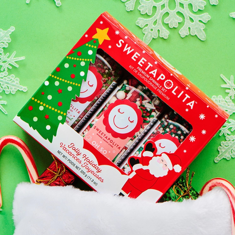 Sweetapolita Jolly Holiday Premium Sprinkle Set