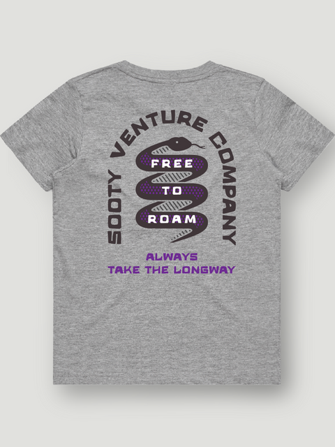 Youth Free To Roam Tee - Sooty Venture Co.