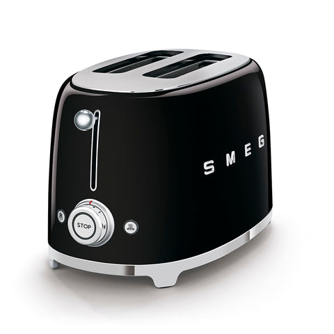 SMEG Retro Style 2-Slice Toaster, Black
