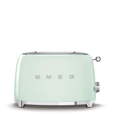 SMEG Retro Style 2-Slice Toaster, Pastel Green