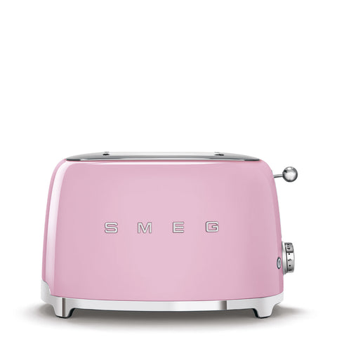 SMEG Retro Style 2-Slice Toaster, Pink