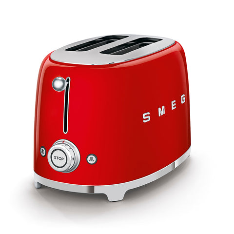 SMEG Retro Style 2-Slice Toaster, Red