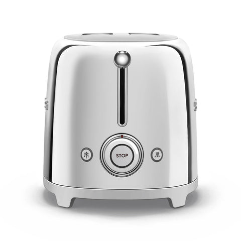 SMEG Retro Style 2-Slice Toaster, Stainless Steel