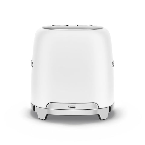 SMEG Retro Style 2-Slice Toaster, Matte White