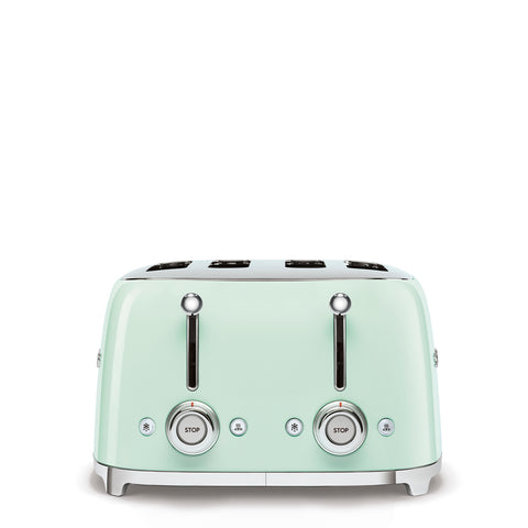 SMEG  Retro Style 4x4 Slot Toaster, Pastel Green