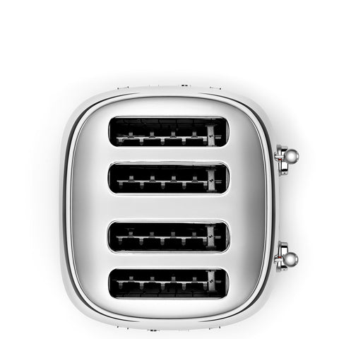 SMEG  Retro Style 4x4 Slot Toaster, Stainless Steel