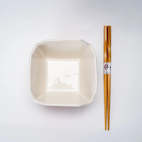 Takeout Box Serving Bowl with Chopsticks - Dragon + Phoenix