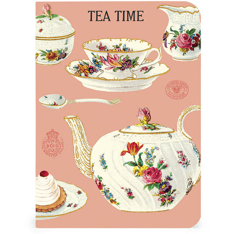 Tea Time Set of 3 Mini Notebooks - Cavallini